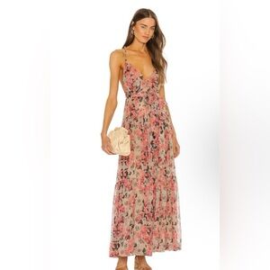 ASTR the Label Eartha Floral Maxi Dress